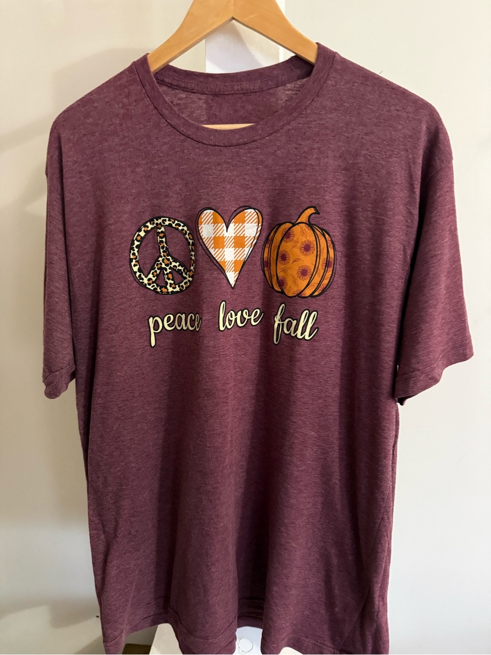 Peace, Love, and Fall Tee Shirt